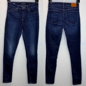 Lucky Brand Orta Premium Ava Skinny Ankle Blue Jeans Size 2/26 everyday, casual